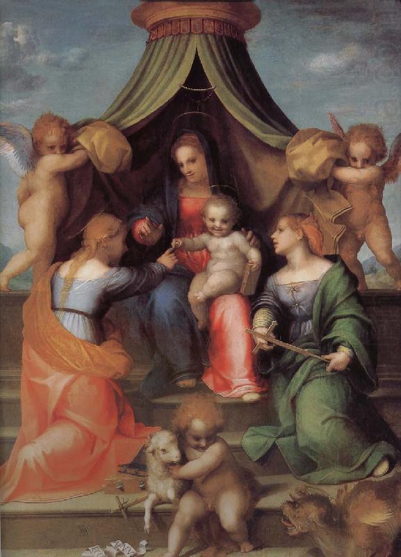 Andrea del Sarto Christ of Kisalin-s wedding china oil painting image